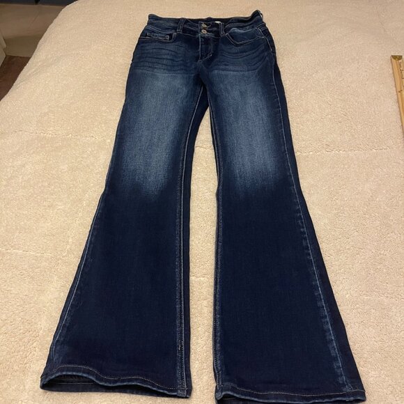 KanCan Indigo Flare Jeans - Picture 1 of 16